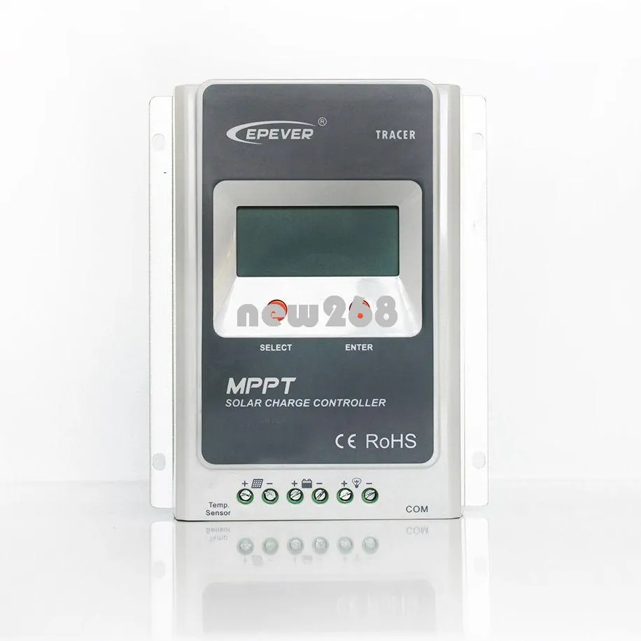 Nowy MPPT 30A Solar Charge Controller 12 V 24 V DiaseAplay LCD Epen Tracer Regulator ładowania słonecznego Epsloar 3210A