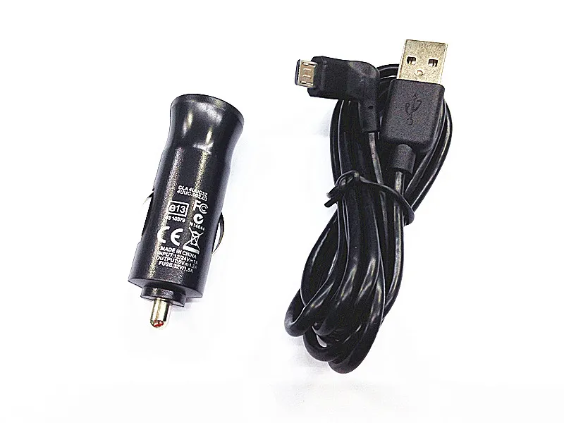 Replacement Car Charger and Micro USB Cable for Tomtom Start 60
