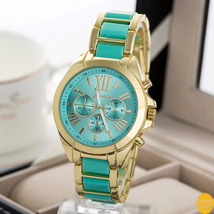 2015 neu angekommen neues Modell heißer Verkauf mit Diamant Rose Gold Kleid Uhr für Dame Männer Kleid Uhr 4 Farben