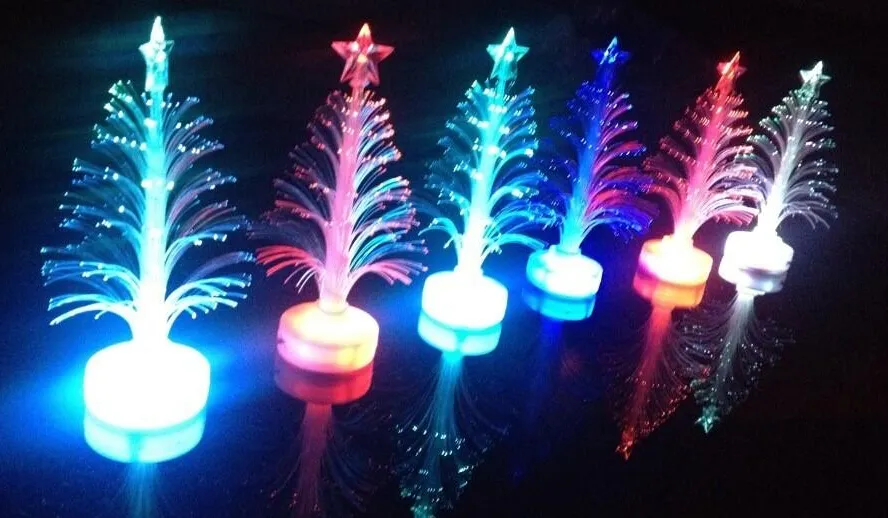 Decorações de Natal Piscando árvore de Natal LED flash bar festa adereços presentes