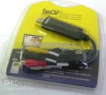 Convertisseur USB VHS: Carte De Capture Audio Vidéo USB 2.0 Pour DVD TV VHS En Conversion Numérique Du 2,56 € | DHgate