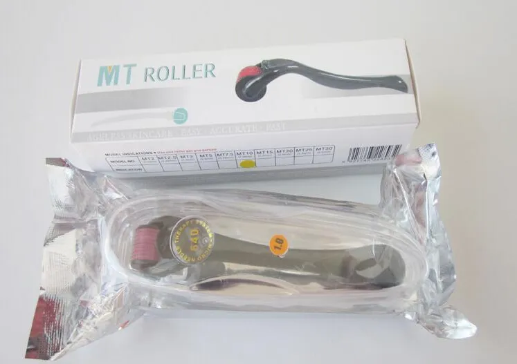 540 Mikroiğneler Roller Cilt Dermatoloji Tedavi cilt Güzellik Dermaroller 0.2mm-3.0mm ile MT Derma rulo