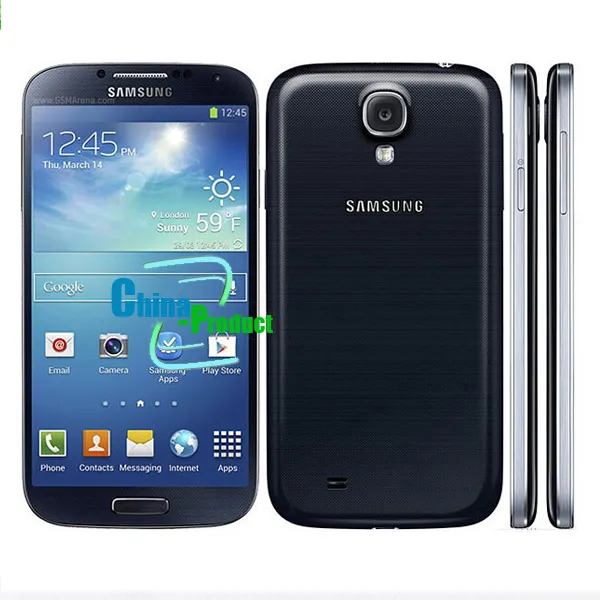 Samsung Galaxy S4 GT-i9500 d'origine remis à neuf i9500 5,0 pouces NFC 3G Quad Core Android 4.2 16 Go de stockage téléphones déverrouillés