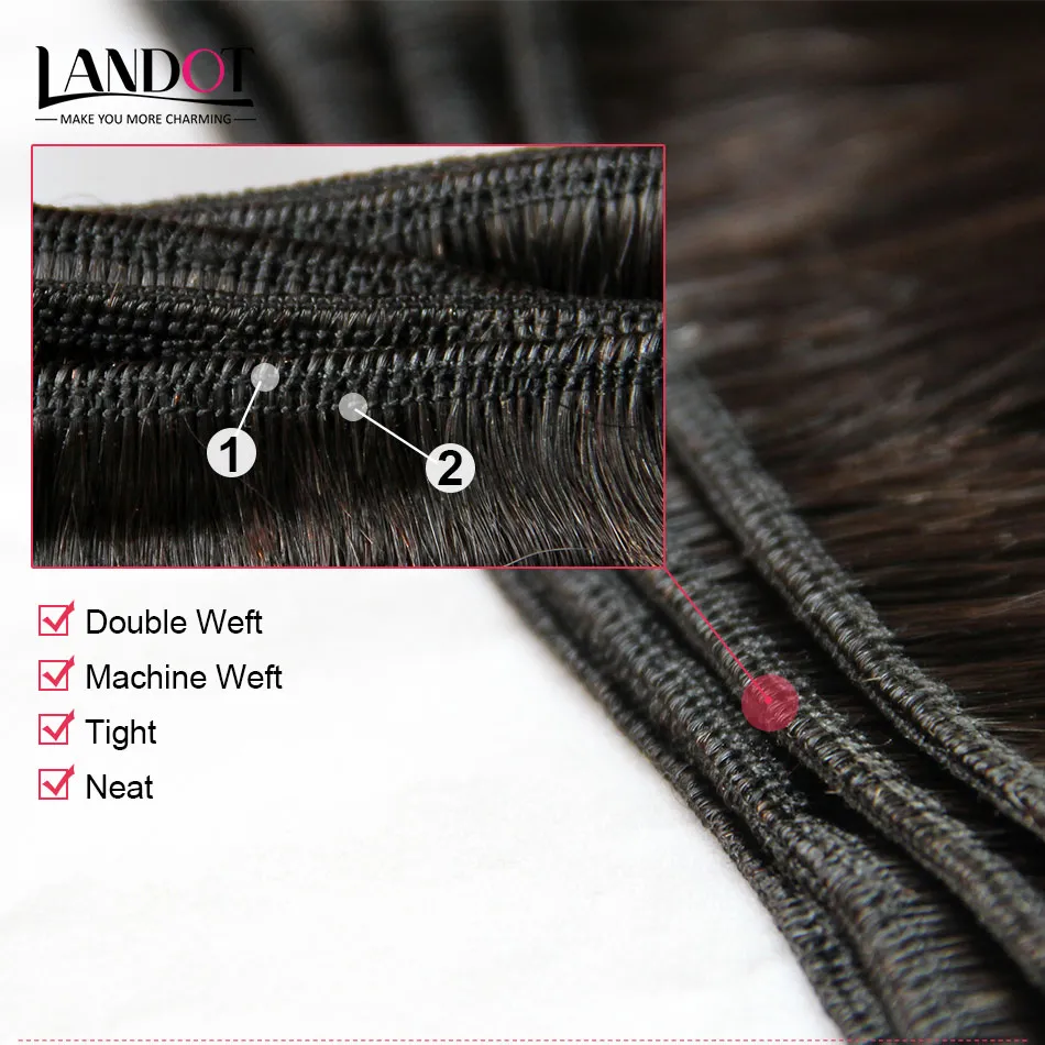 Brasilianska Straight Virgin Hair Obehandlat Human Hair Weave 4 Bundles 8A Grade Peruanska Malaysiska Indiska Kambodjanska Mongoliska Hårförlängningar