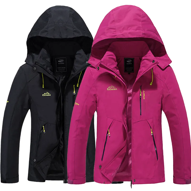 Wholesale- Fashion women jacket coat spring autumn women men outdoors Windbreaker outerwear female waterproof windproof Tourism jackets