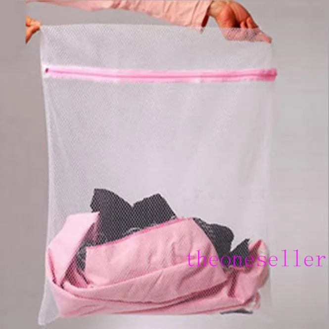 S/M/L Clothes Washing Machine Laundry Bra Aid Lingerie Mesh Net Wash Bag  Pouch Basket