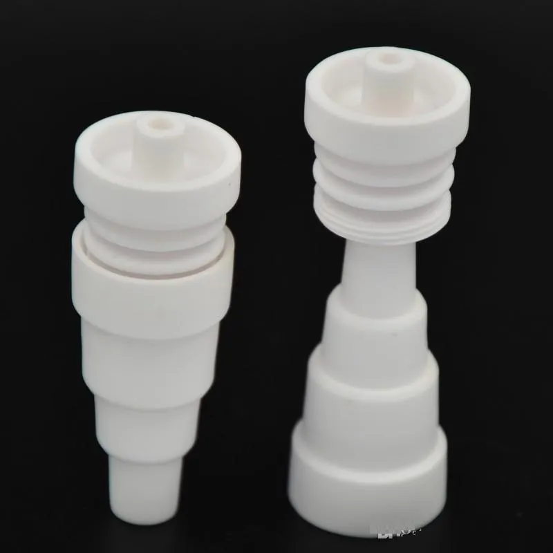 1 Stück keramikdomloser Nagel 6 in 1 männliches und weibliches Gelenk 10 mm 14 mm 19 mm können Bohrinsel VS Titannagel Quarznagel verwenden