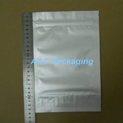 6.3''x9.4 ''（16×24cm）マイラーホイルは食品コーヒー貯蔵再販可能なジッパーロックパッケージバッグのための純粋なアルミホイルの包装袋を立てます