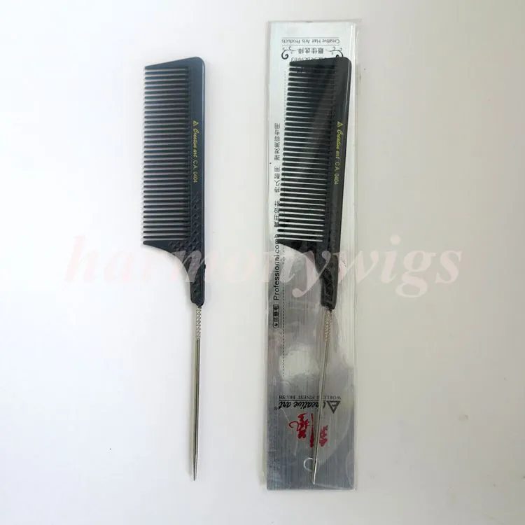 Brosse à peigne pour extensions de cheveux, outils d'extensions de cheveux avec queue en métal pour produits capillaires, perruques 2190086