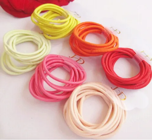 Baby Girl Kids Tiny Hair Accessary Hair Bands Elastic Ties Ponytail Holder