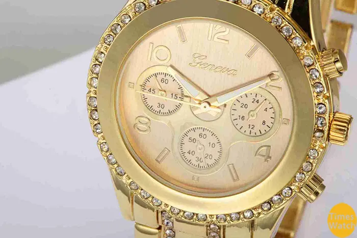 Montres en diamant pour femmes, montres habillées en or Rose, cadran romain, Quartz, cadeau, heures, qualité standard, montre classique