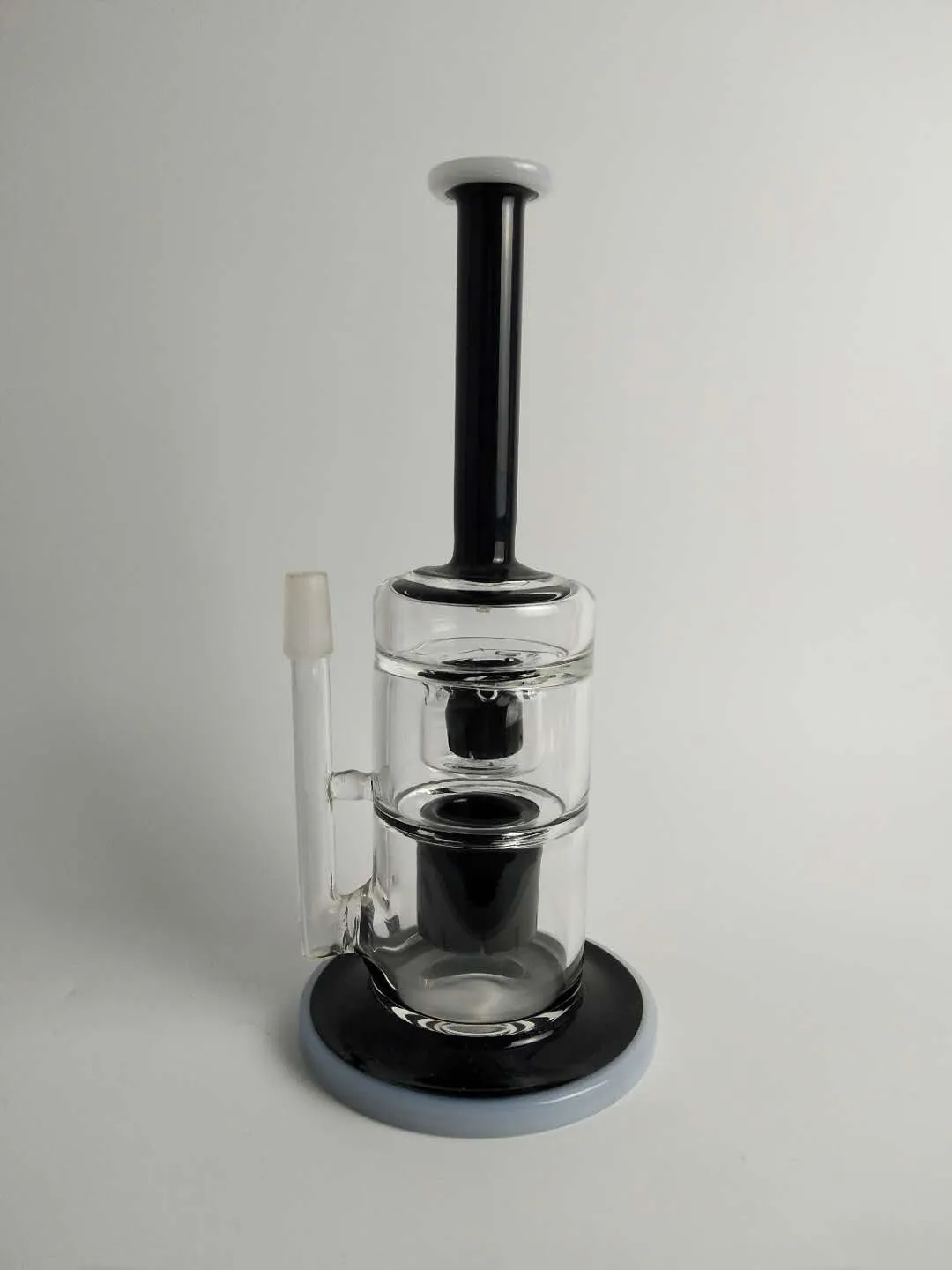 2015 najnowszy 27 cm szklane szklane rury wodne szklane bongs z 14mm joint White Darmowa wysyłka