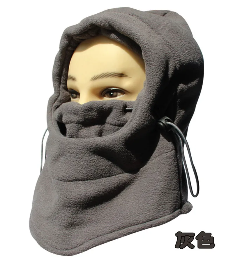 Winter Hood Scarf Thicken Warm Full Face Cover Winter Ski Mask 