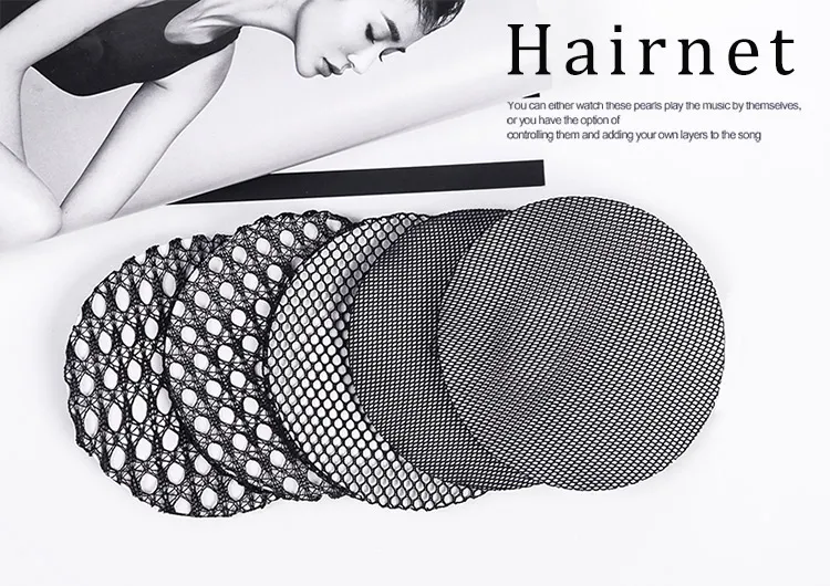 Capa feminina para coque, rede para cabelo, balé, dança, patinação, malha, capa para coque, crochê, rede de cabelo, acessórios 6194450