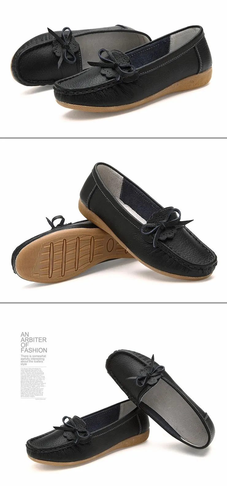 Vente En Gros Automne Mère Chaussure En Cuir Plat Chaussures Rond Vente En Gros Automne Mère Chaussure En Cuir Plat Plat Plat Chaussures Rond 14c230