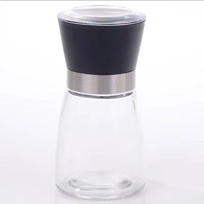 Glas Salz Pfeffermühle Mühle Gewürzsauce Mühle Grind Stick Küchengeschirr Küchenwerkzeug Kochutensilien Küche Glasgießer kostenloser Versand ST05