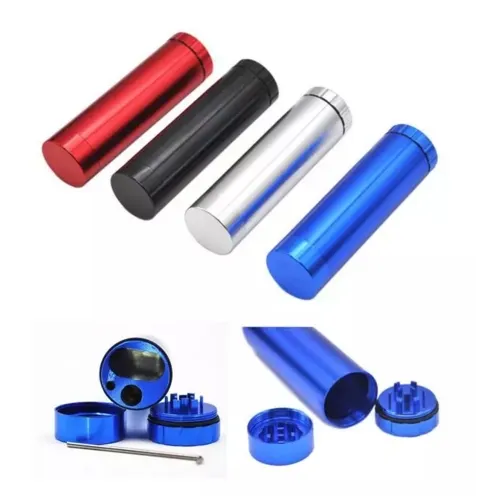 automatic ejection cigarette case Premium All-in-One Aluminum Pocket Cigarette Case: Built-in Grinder & Automatic  Ejection - Shop Now! from Dhgate Herb Grinder