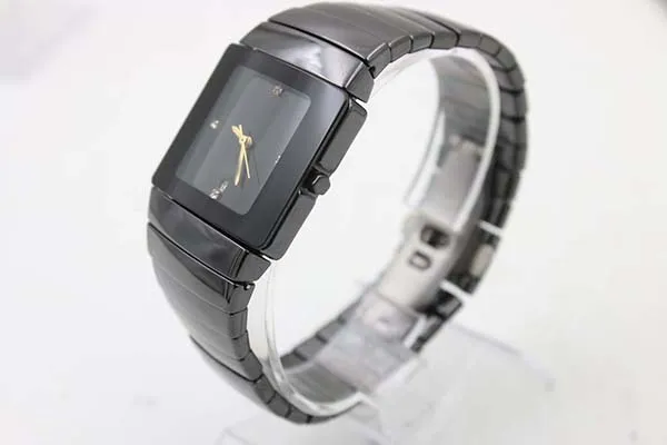 Discount Black Dial limited Watch Womens Golden Pointer Wristwatch Black Stainless Womens Watches