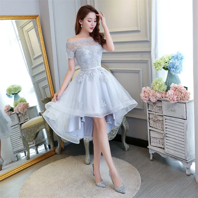 Spring/Summer Sexy Lace Splice Front Short Back Sweet Party Dress - China  Dresses and Floral Dresses price | Made-in-China.com