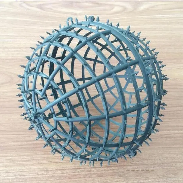 Kussball Kunststoff-Kugelrahmendurchmesser von 20 cm, gute DIY-Blumenball-Party-Dekoration, kostenloser VersandFB20