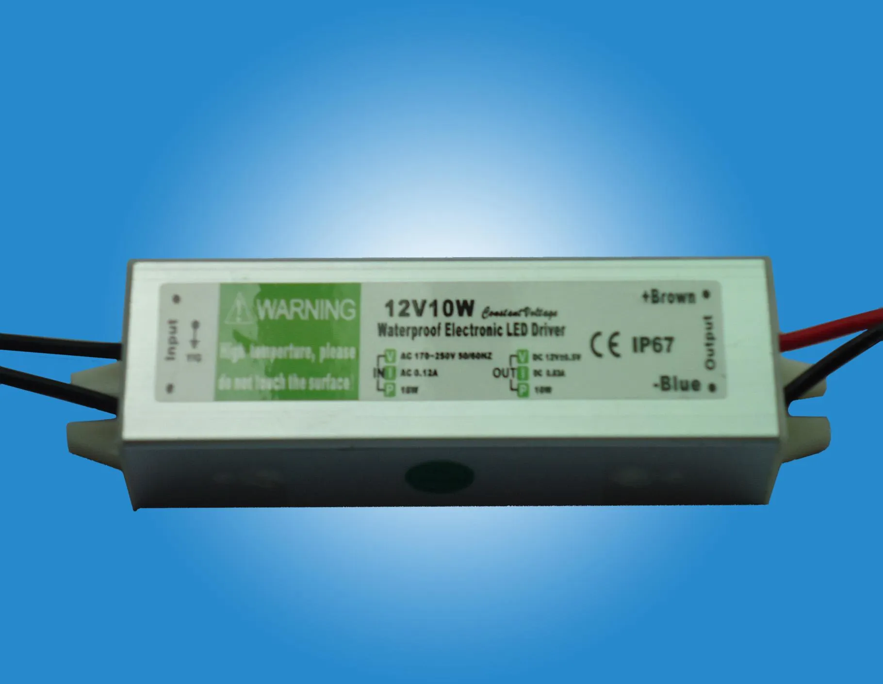 LED مقاوم للماء ، الجهد الثابت ، الجهد الثابت 10-200W 90 ~ 130V ، 170V ~ 250V ، 90-250V CE (LVD+EMC) ROHS