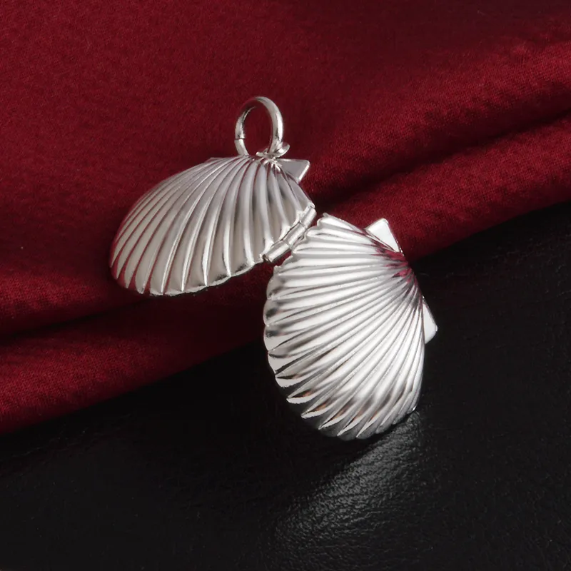 Gratis verzending fashion hoge kwaliteit 925 zilveren shell Ketting sieraden 925 zilveren ketting Valentijnsdag vakantie geschenken hot 1627