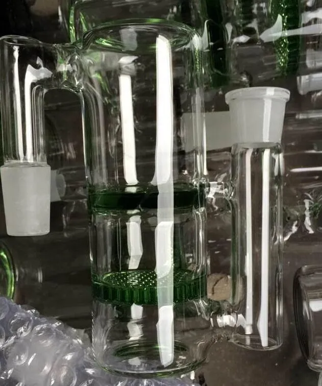 Cam Kül Catcher Bong Su Boru Percolator Perk Nargile Cam Boru Honeyfcomb ve Perkglass Ash Catcher