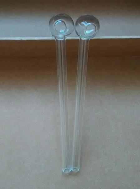 Gratis frakt grossister Ny vesikel rak grytlängd 14 cm, glashoppning / glas bong tillbehör, tjockare glas