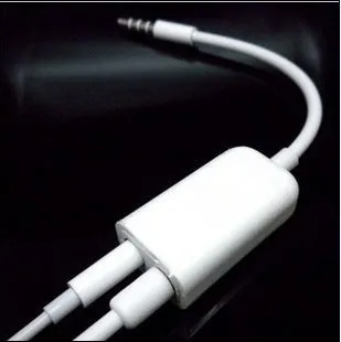 3.5mm Earphone Headphone Male 1 to 2 Dual Female Y Splitter Stereo Audio Cable Adapter Jack 100pcs/lot