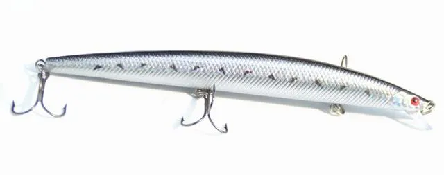 18CM26G 7IN091OZ BIG MINNOW LURE FISHING FISHING BAIT HARD BAITS BULITIN BALL人工釣りルアー高品質2887645