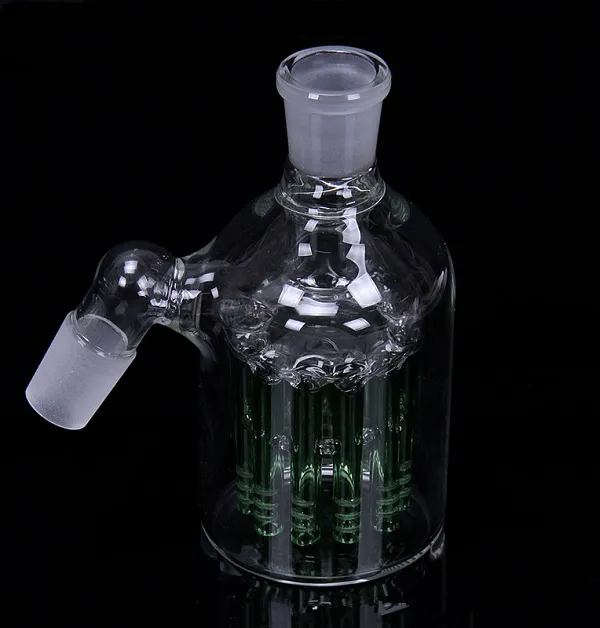 11 Arm Diffused Percolators Ash Catcher Downstems för glas Bong Glas Vattenrör 18mm Fogstorlek