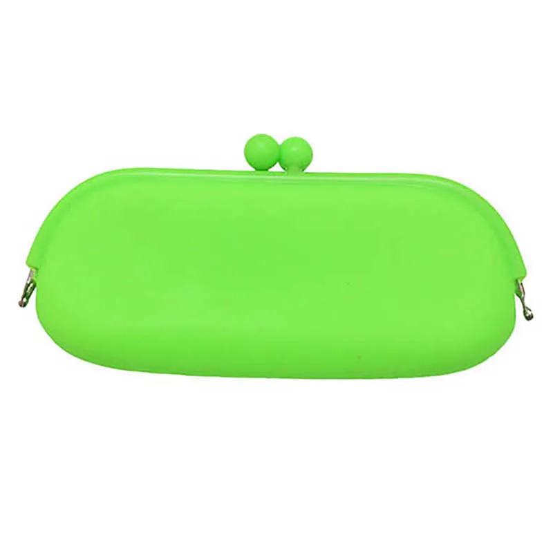 Sac à lunettes en Silicone pochette de lunettes de soleil en Silicone étanche sac à lunettes coloré doux étui à lunettes en caoutchouc couleurs de bonbons porte-monnaie