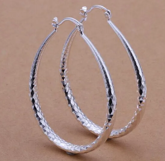 30 stijl 30 paren / partij sieraden hoogwaardige 925 sterling zilveren oor clip oor hoepel oorbellen mode geschenken hyperbole grote oorring