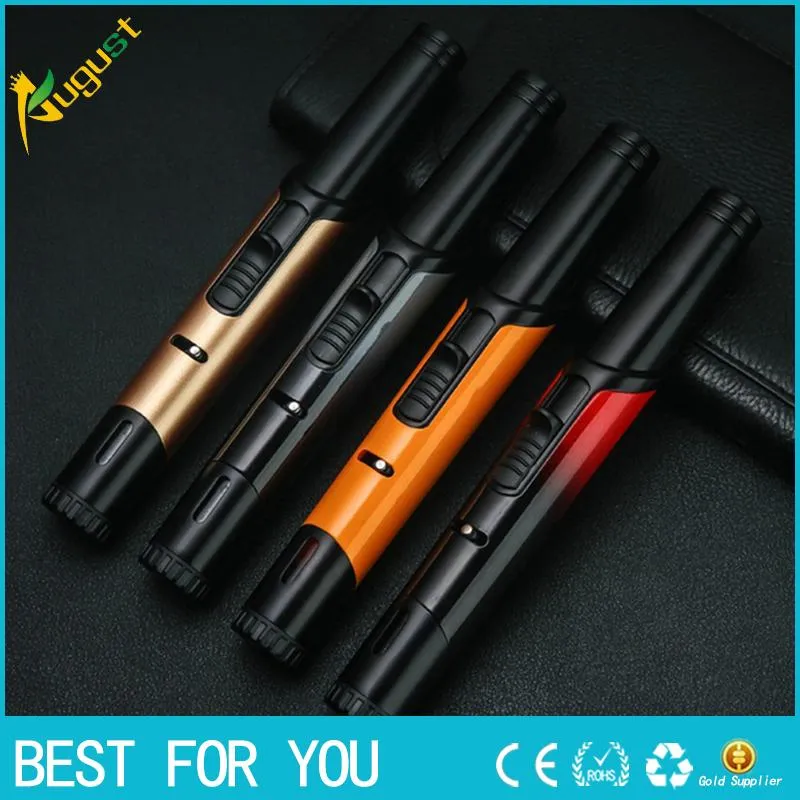 Honest Jet Torch lighter honest metal windproof lighter plastic lighters Inflatable Small Flame gadgets unfilled