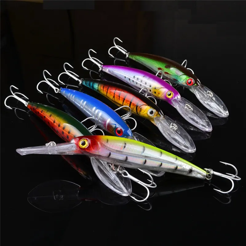 Proberos Gładki styl Laser Minnow Sea Lure 16.5 CM 33.4G 0 # Big Fishing Hooks Wobler Pesca Przynęty