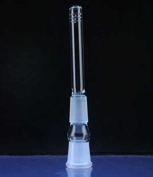 Glas-Shisha-Downstem-Rohr männlich, 14 mm dicker Diffusor-Downstem für Pfeifen und Wasserbongs, Dab-Rigs