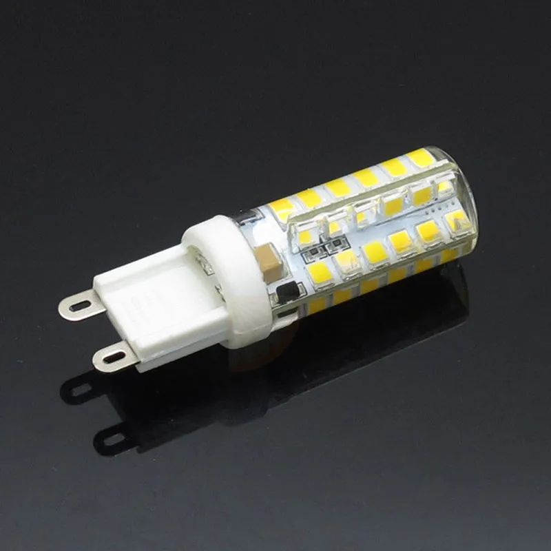 LED G9 220V 110Vライト3W 4W 5W SMD 2835 LEDクリスタルランプシリコンキャンドルコーンドロップライトシャンデリアスポットライトエクストリームライトクリスマス