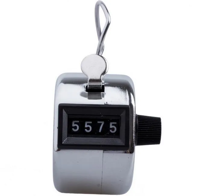 Tally Counter Hand Held Golf Stroke Lap Inventory Count - Metall Partihandel Hot Sale Ny Ankomst 100st / Massor