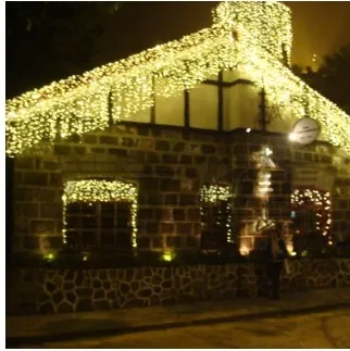 10 mt * 1,5 mt 540 LEDs lichter blinkende spur LED String lampen vorhang eiszapfen Weihnachten hausgarten festival lichter 110 v-220 v