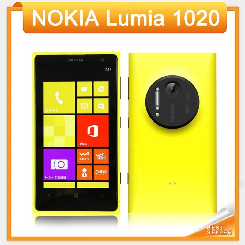 RefurbishedLumia 1020 Windows Alcatel Cell Phone With 32GB ROM 