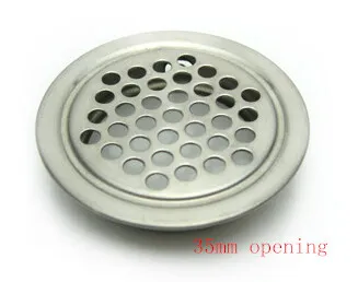 35mm stainless steel circular holes opening holes shoe cabinets Furniture Hardware / 2