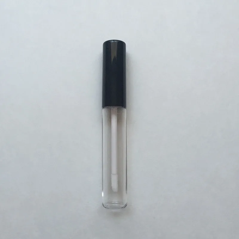 Tubo vuoto per crema per labbra in plastica da 10 ml Tubo per rossetto Tubo contenitore per applicatore lucidalabbra con tappo 100 pezzi