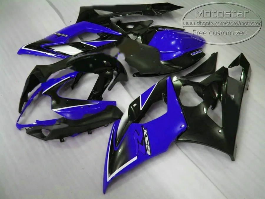 100% nuovo kit carenatura SUZUKI 2005 2006 GSXR 1000 K5 K6 GSX-R1000 bodykits 05 carenature blu nero QF86