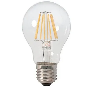 Angle lumineux A60 a mené la lampe 4W / 8W / 12W / 16W 110-240V de Edison de lumières d'ampoule de filament lumineuse superbe 360 ​​d'éclairage de filament garantie 3 ans