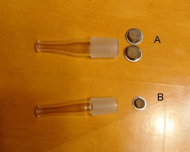 H2O Waterpipe 어댑터 14mm/19mm 증기 형제 흡연 액세서리 H2 O 어댑터 지상 유리 남성과 여성