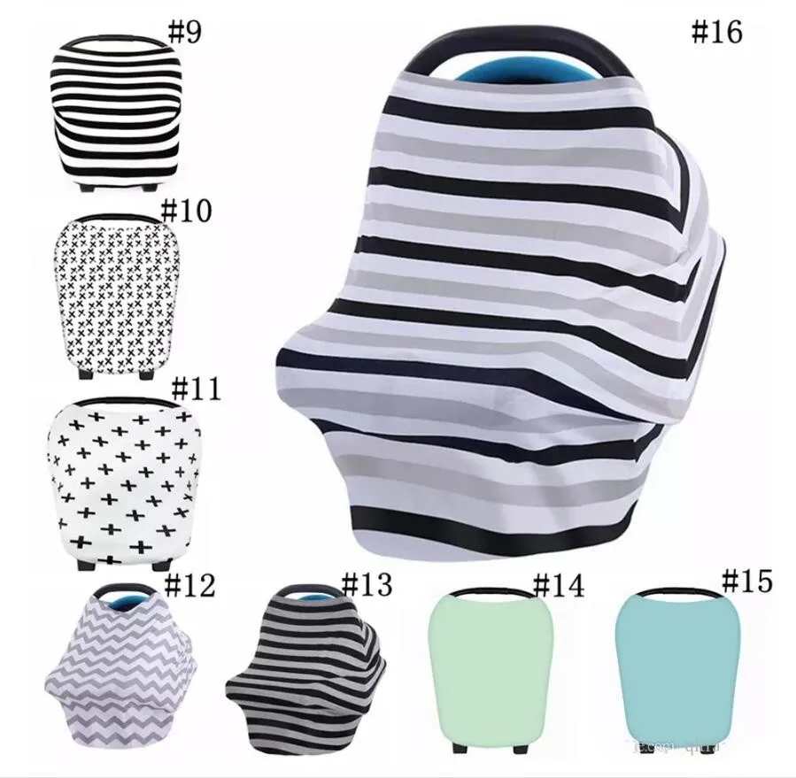 New Arrival Soft Nursing Cover Breastfeeding Scarf Baby Car Seat Cover Canopy and Nursing Cover for Babies