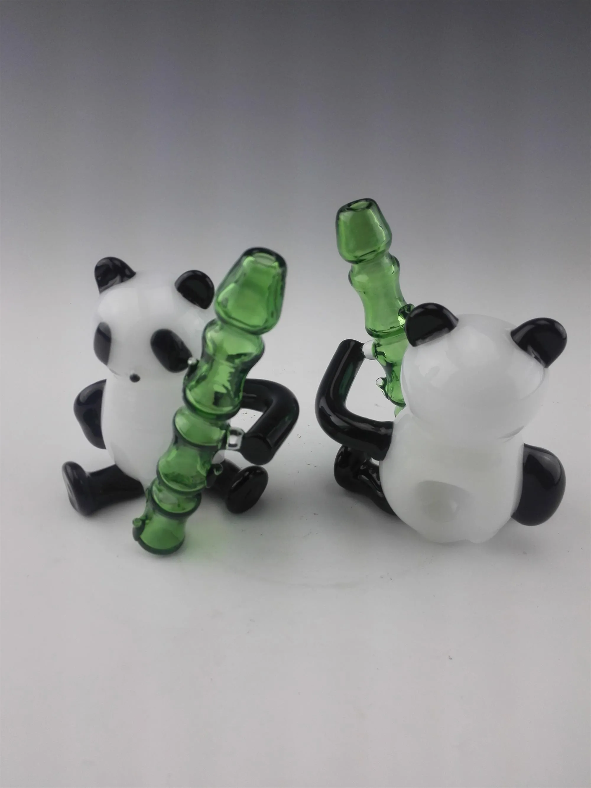 Panda smoking Pipe, carta glass hookah, welcome to order