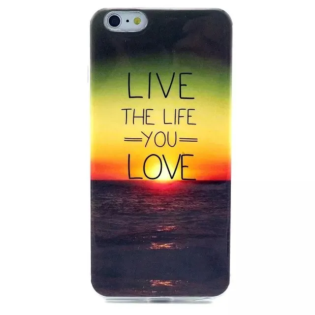 Dreamcatcher TPU suave caso de silicona para Iphone 6 6S 4,7 más 5,5 pluma Sun Bear corazón Elefante barco ancla amor sueño sueño cubierta de la piel