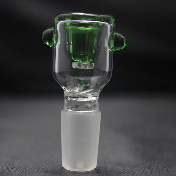 Recipiente para fumar de vidrio con pantalla de panal para bongs de vidrio Tubería de agua y plataforma petrolera Ashcatcher