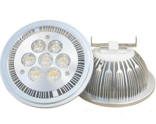 DHL High Power Led Lamp 21W 27W Dimmable AR111 E27 G53 GU10 LED lighting bulb Spotlight AC 85-265V Led down lights